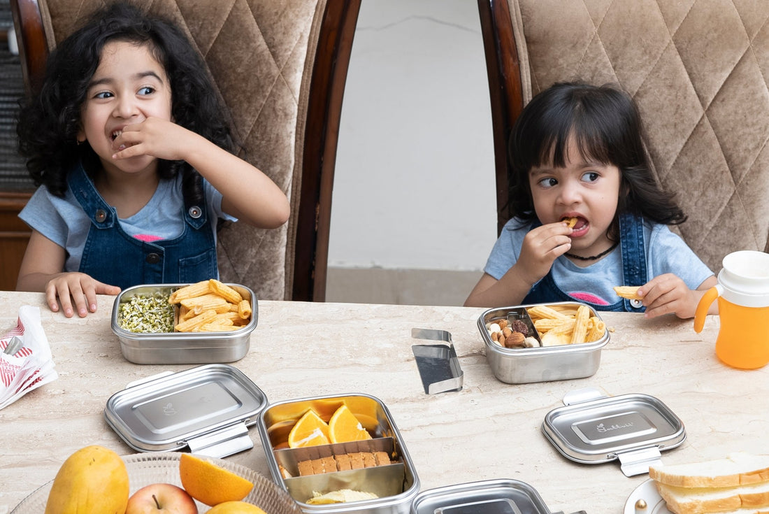 Welche Aufteilung der Kinder-Lunchbox ist sinnvoll?