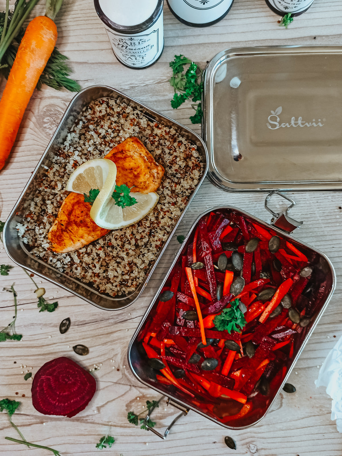 Premium Meal Prep Boxen aus Edelstahl kaufen